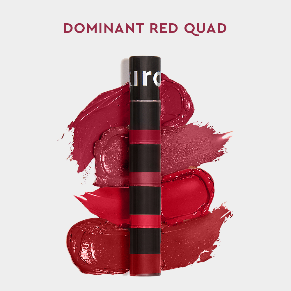 Four Play Non-Stop Airy Matte Liquid Lip - Dominant Red QuadDominant Red Quad