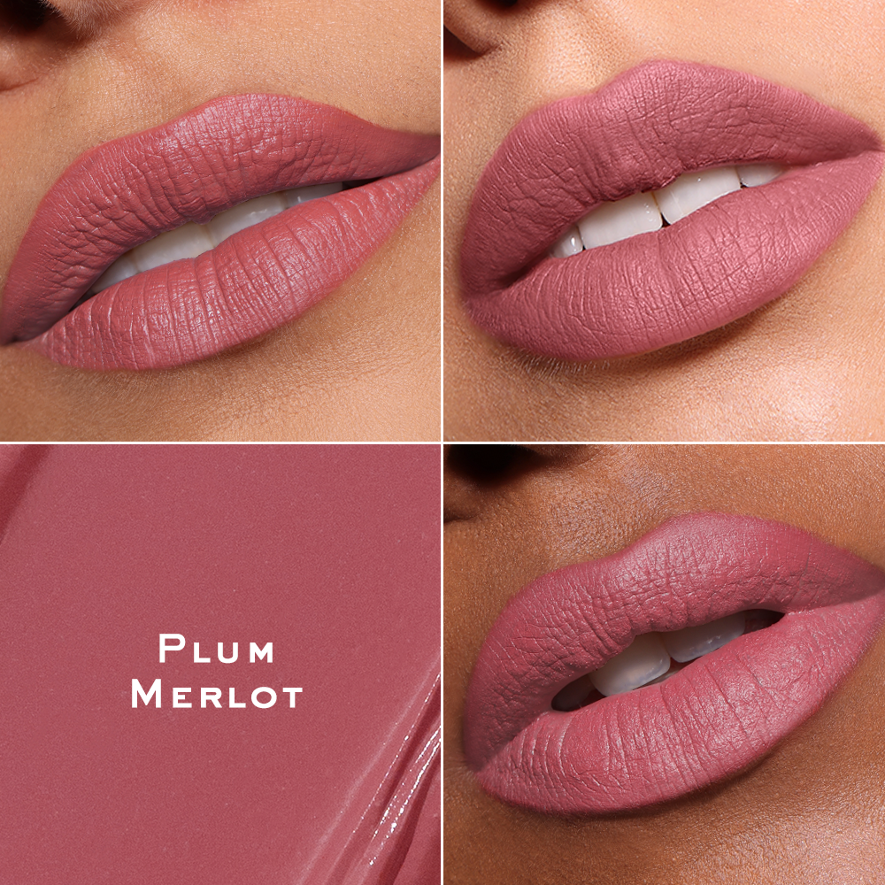 Velvet Soufflé Soft Matte Liquid Lipstick - Plum Merlot 07Plum Merlot 07