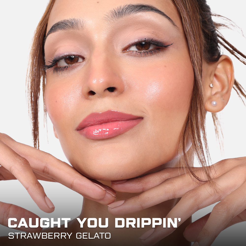 Ceramide Drip Tinted Lip Glaze - Strawberry Gelato 01Strawberry Gelato 01 (Coral Pink)