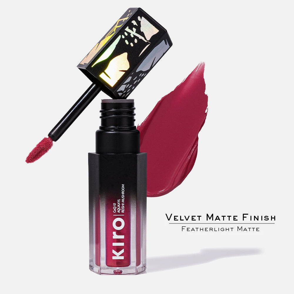 Velvet Soufflé Soft Matte Liquid Lipstick - Crimson Cherry 10Crimson Cherry 10