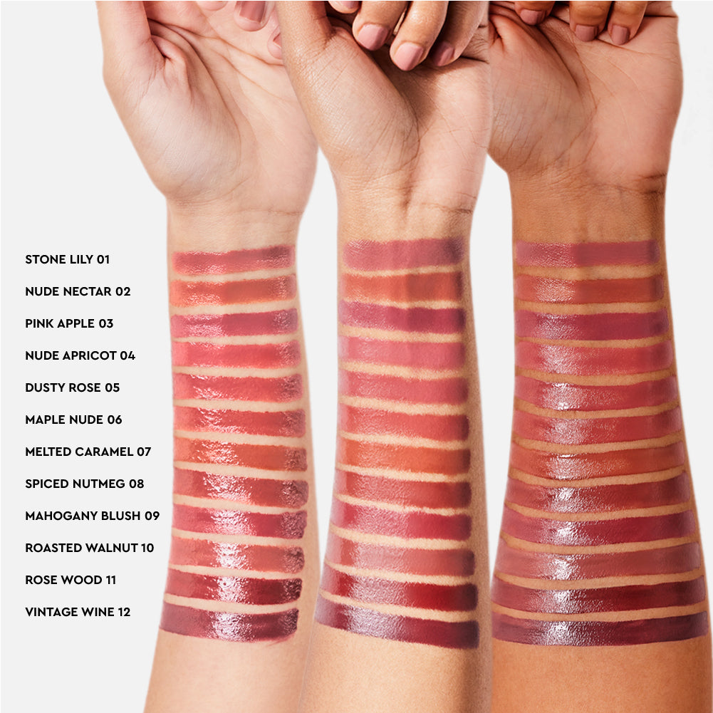 KIRO Lipstick shades for all skintoneNude Apricot 4