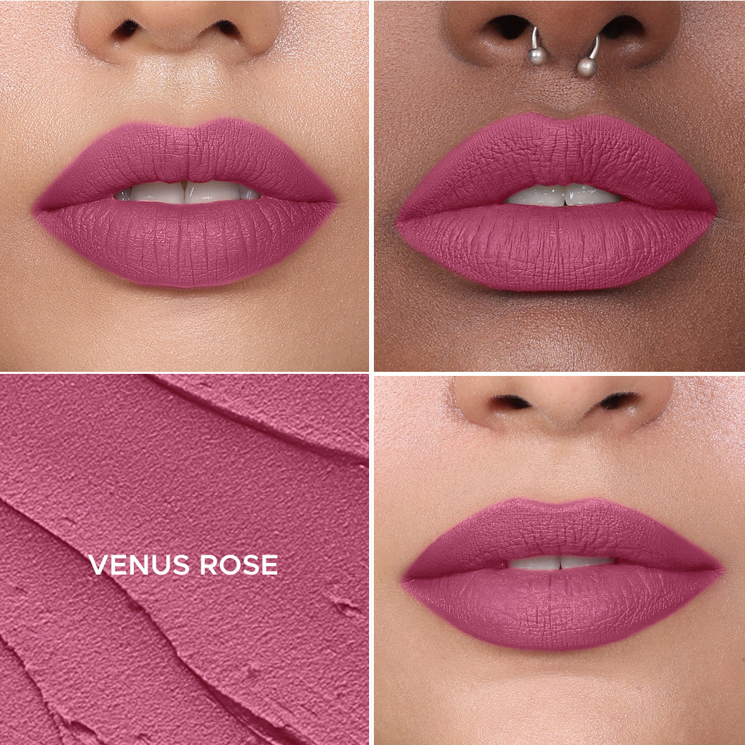 Non-stop Airy Matte Liquid Lipstick - Coral Pink 21Venus Rose 11