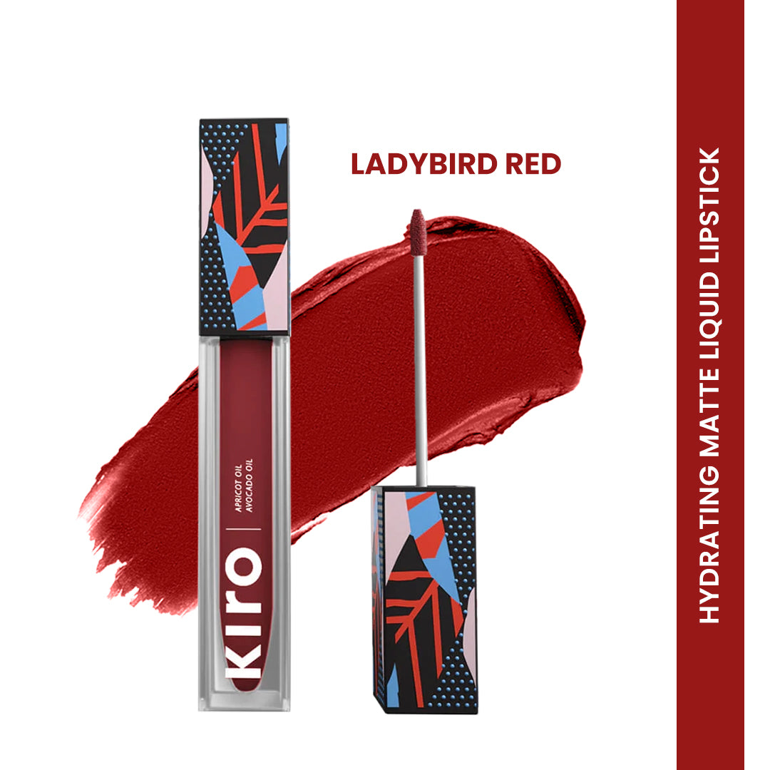 Non-stop Airy Matte Liquid Lip - Ladybird Red 01