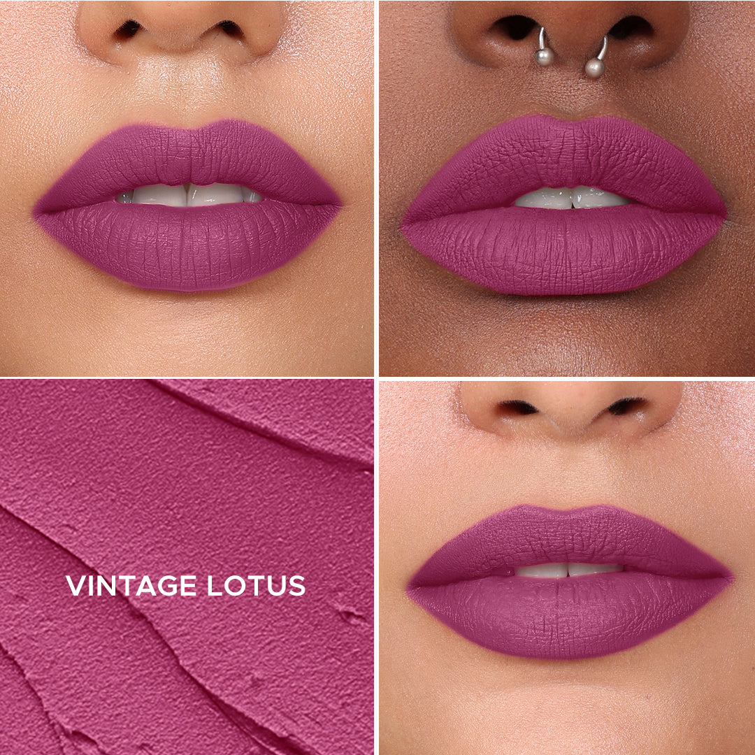 Non-stop Airy Matte Liquid Lipstick - Coral Pink 21Vintage Lotus 07