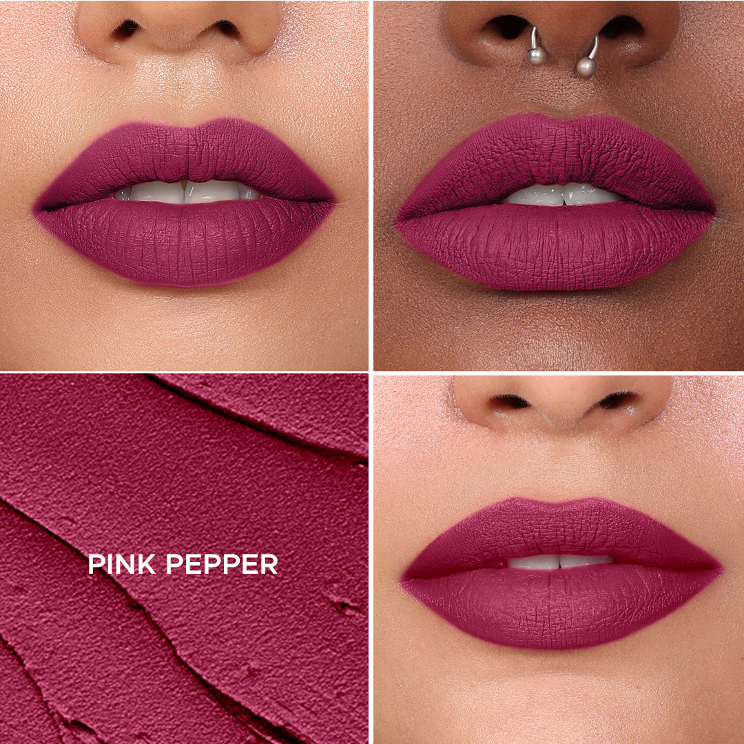 Non-stop Airy Matte Liquid Lipstick - Coral Pink 21Pink Pepper 10
