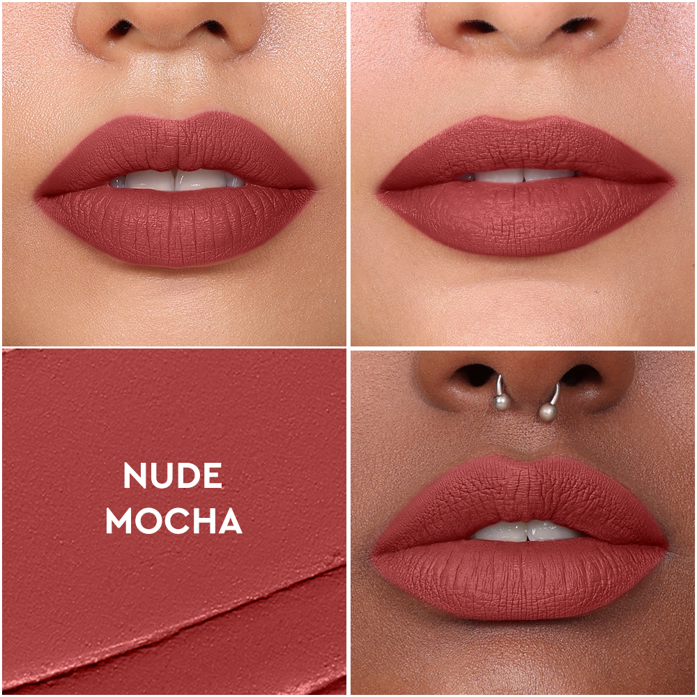 Non-stop Airy Matte Liquid Lipstick - Nude Mocha 18Nude Mocha 18