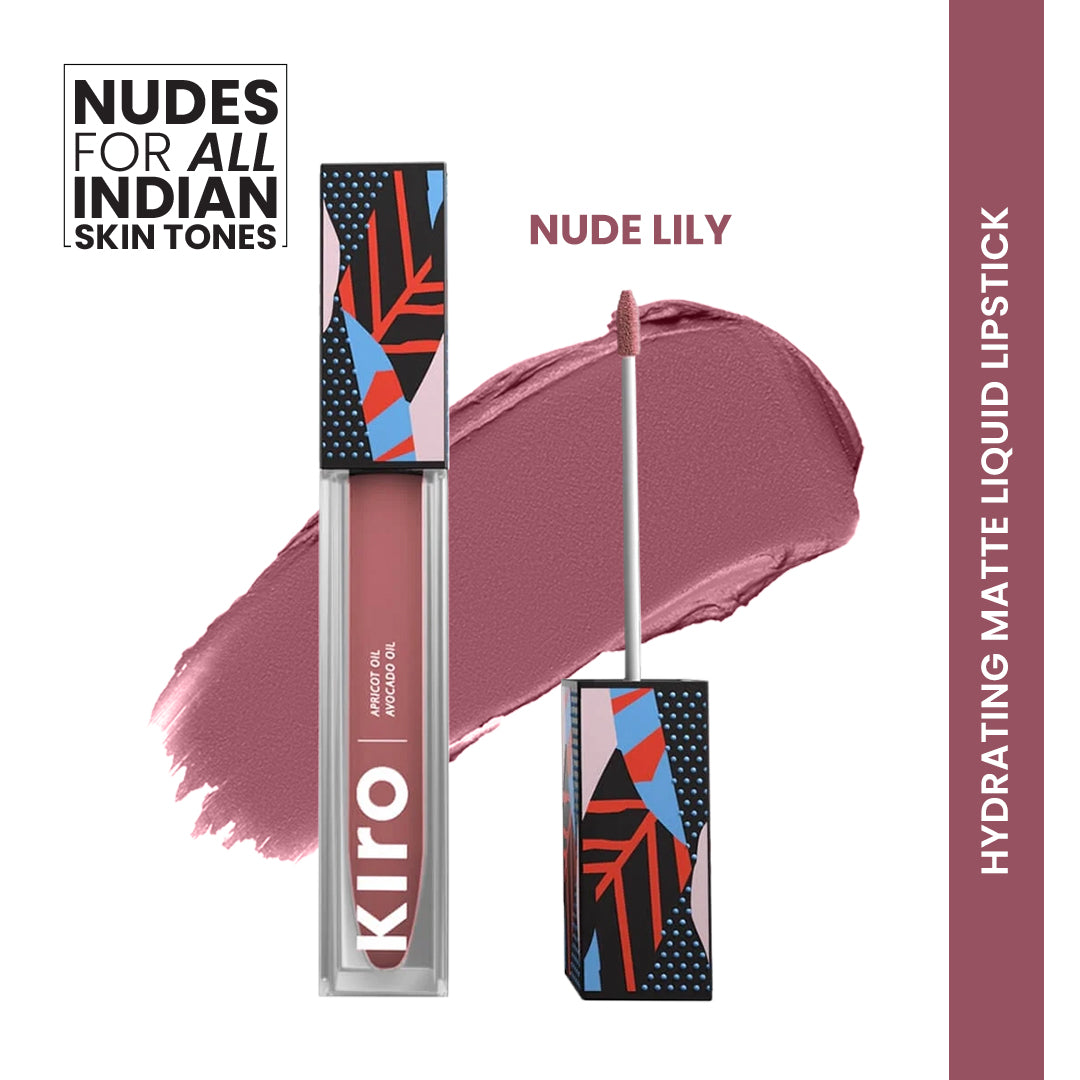 Non-stop Airy Matte Liquid Lipstick - Coral Pink 21Nude Lily 20