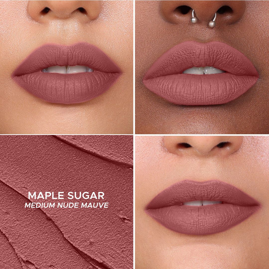 Non-stop Airy Matte Liquid Lipstick - Coral Pink 21Maple Sugar 23
