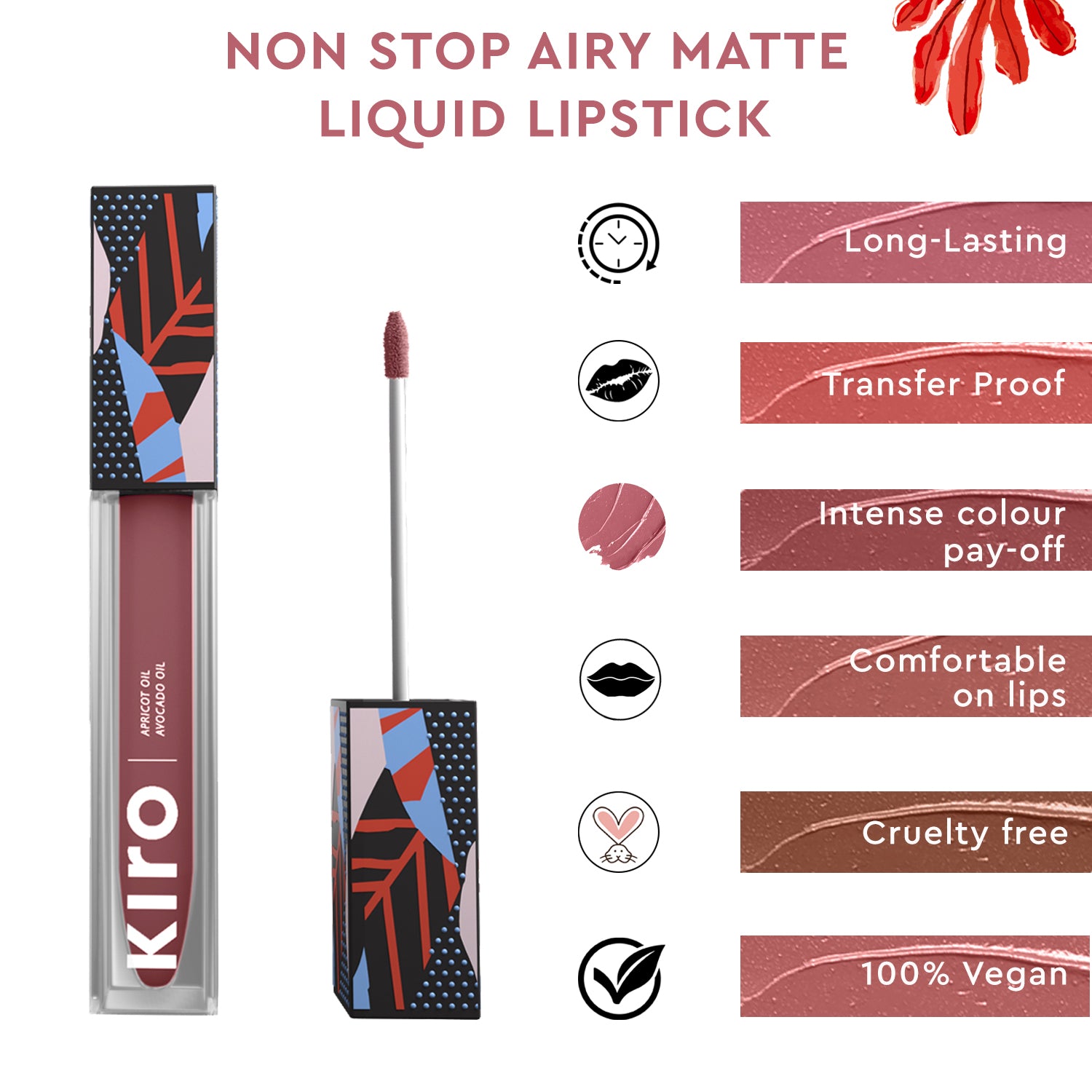 Buy Non-stop Airy Matte Liquid Lip - Maple Sugar 23 Shades at Best ...