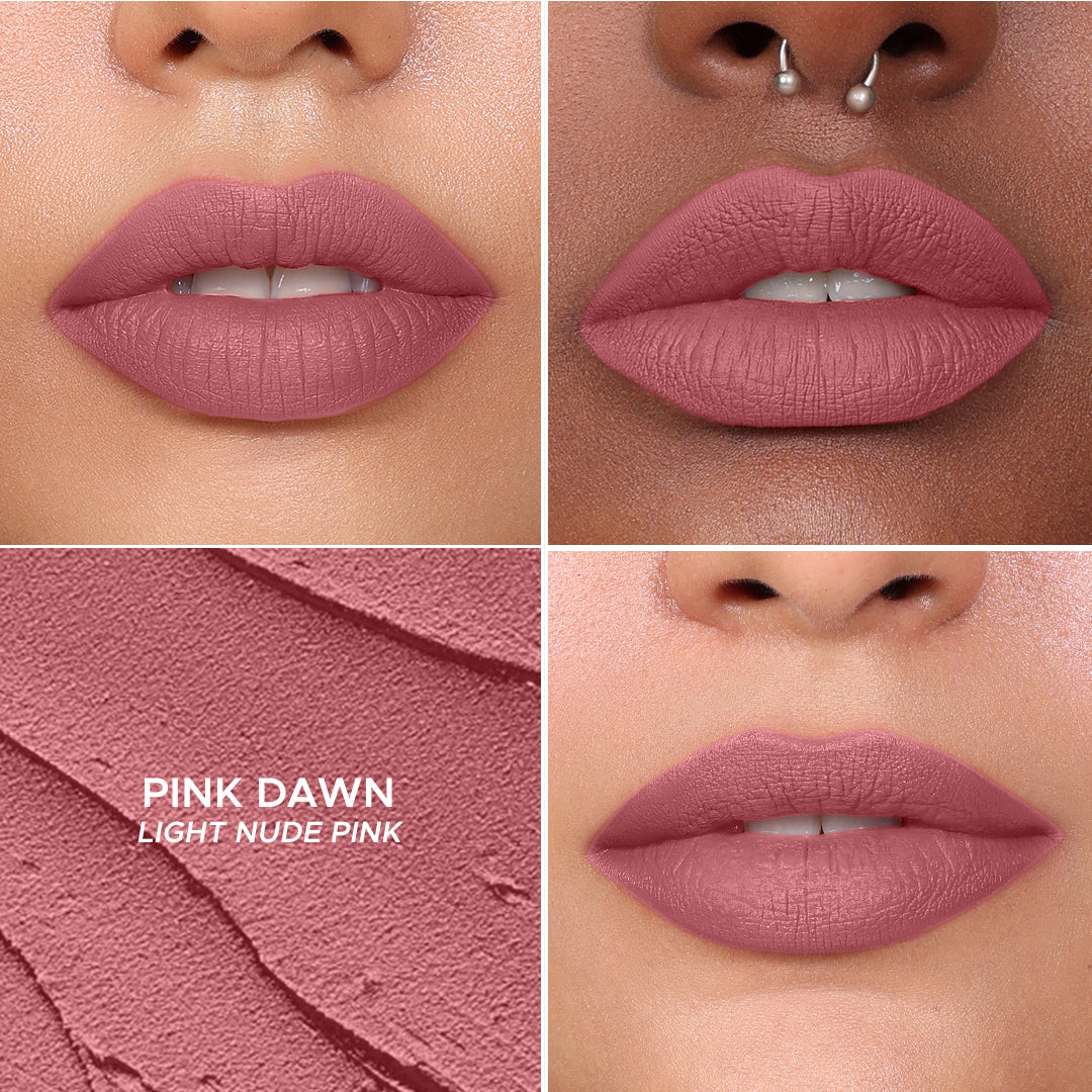Non-stop Airy Matte Liquid Lipstick - Coral Pink 21Pink Dawn 26