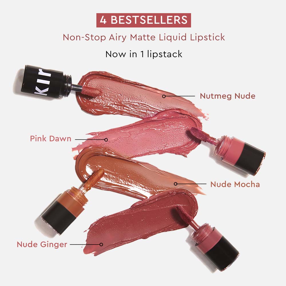 Four Play Non-Stop Airy Matte Liquid Lip - Ultimate quadUltimate quad