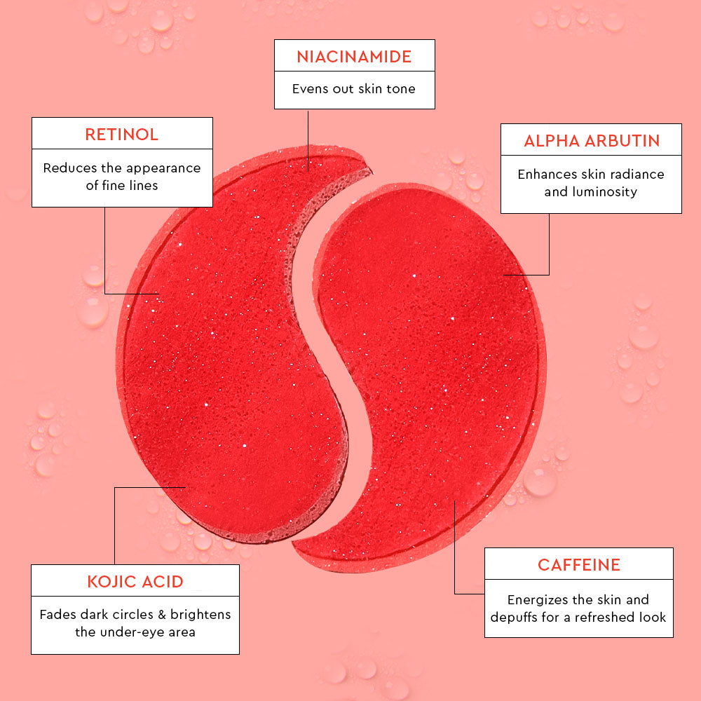 Brightening Hydrogel Under Eye Patches - Fade OutFade Out