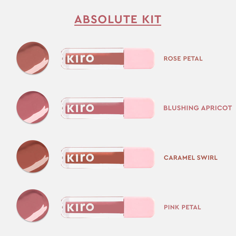 Glossfinity Crème Gloss Minis - Absolute KitAbsolute Kit