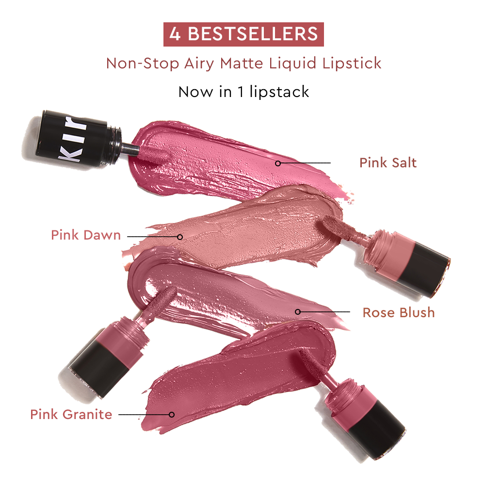 Four Play Non-Stop Airy Matte Liquid Lip - Paramount PinkParamount Pink