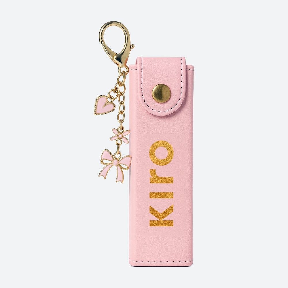 Pink Charm Keychain  Pink