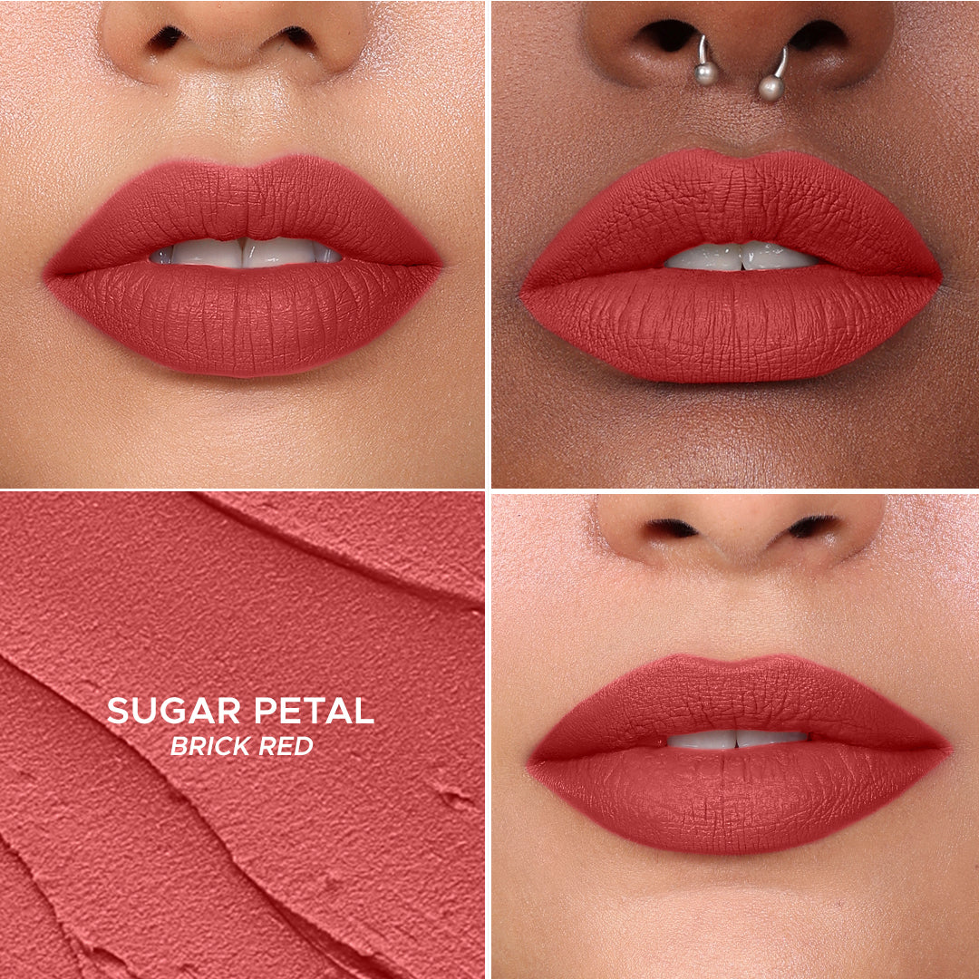 Non-stop Airy Matte Liquid Lipstick - Coral Pink 21Sugar Petal 32