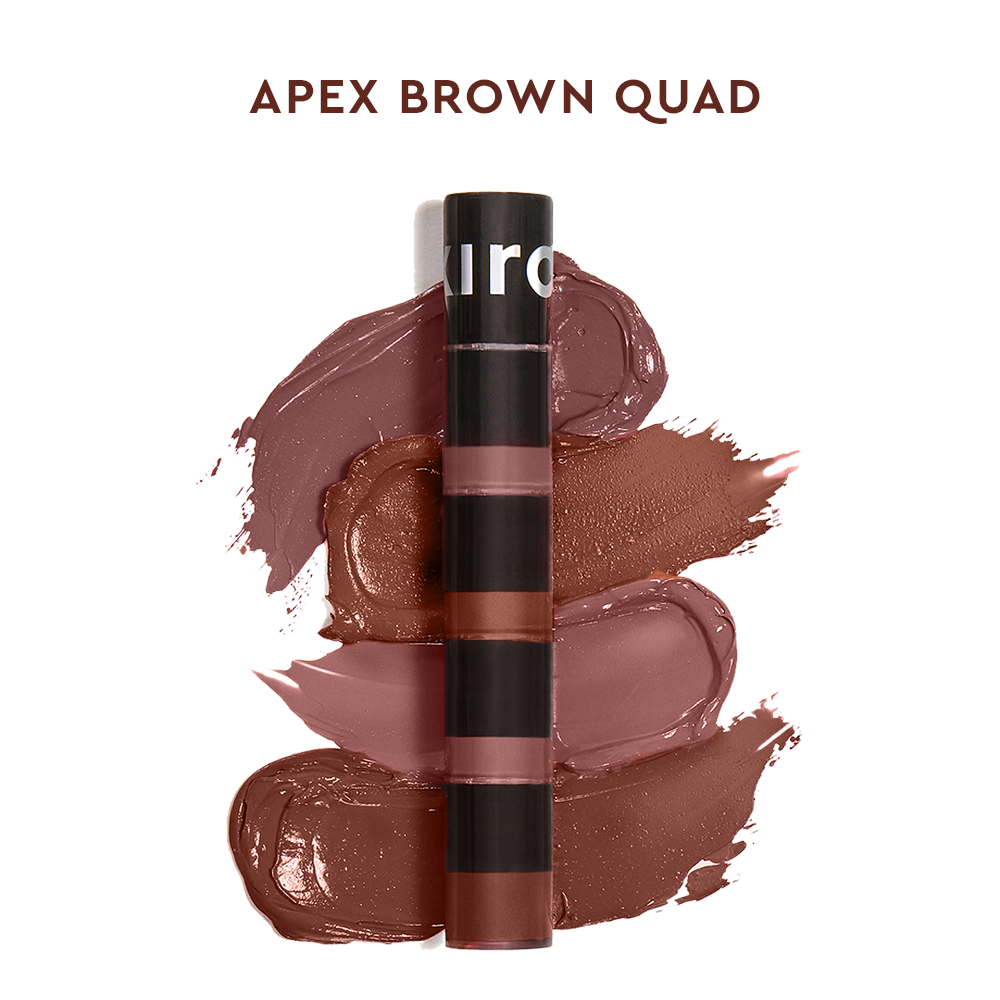 Four Play Non-Stop Airy Matte Liquid Lip - Apex Brown Quad