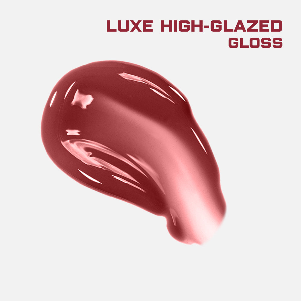 Ceramide Drip Tinted Lip Glaze - Strawberry Gelato 01Rich Pecan 03 (Brick Red)