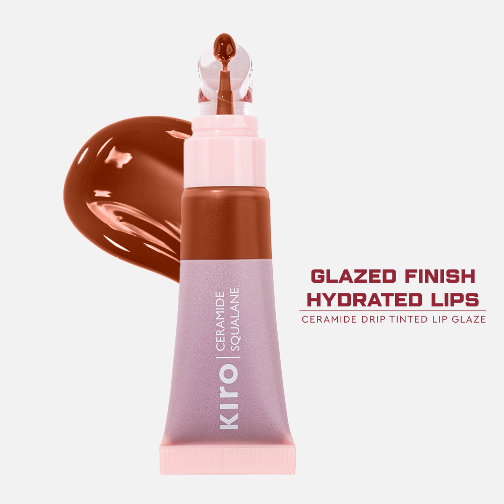 Ceramide Drip Tinted Lip Glaze - Caramel Cookie 04