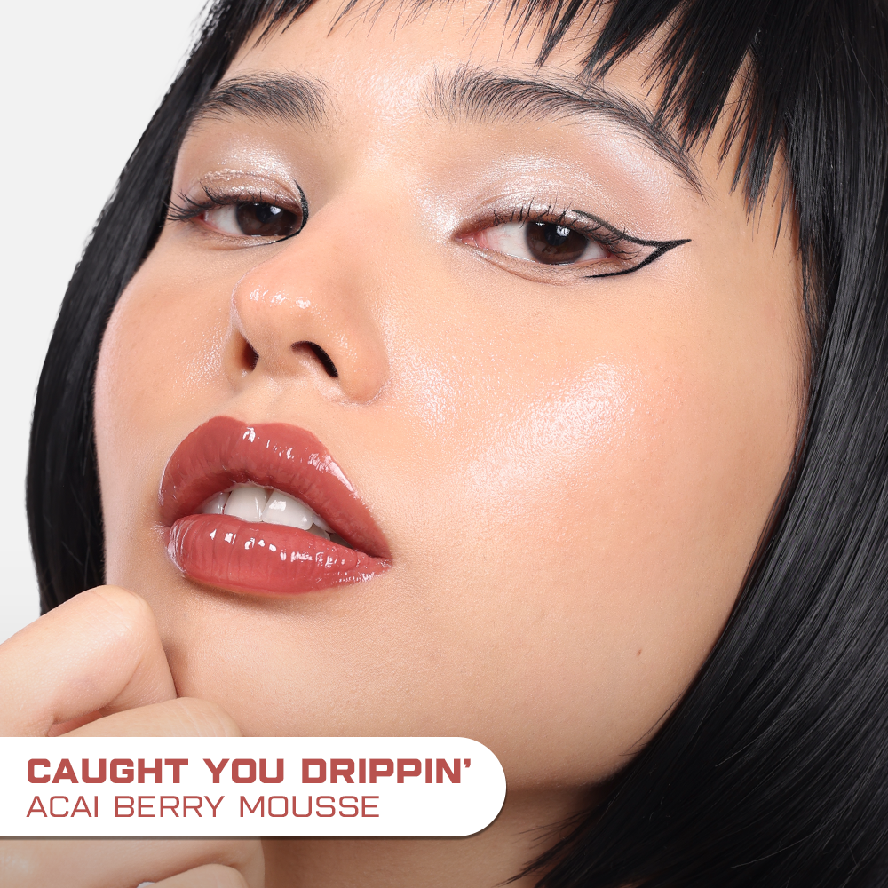 Ceramide Drip Tinted Lip Glaze - Strawberry Gelato 01Acaiberry Mousse 08 (Mauve)