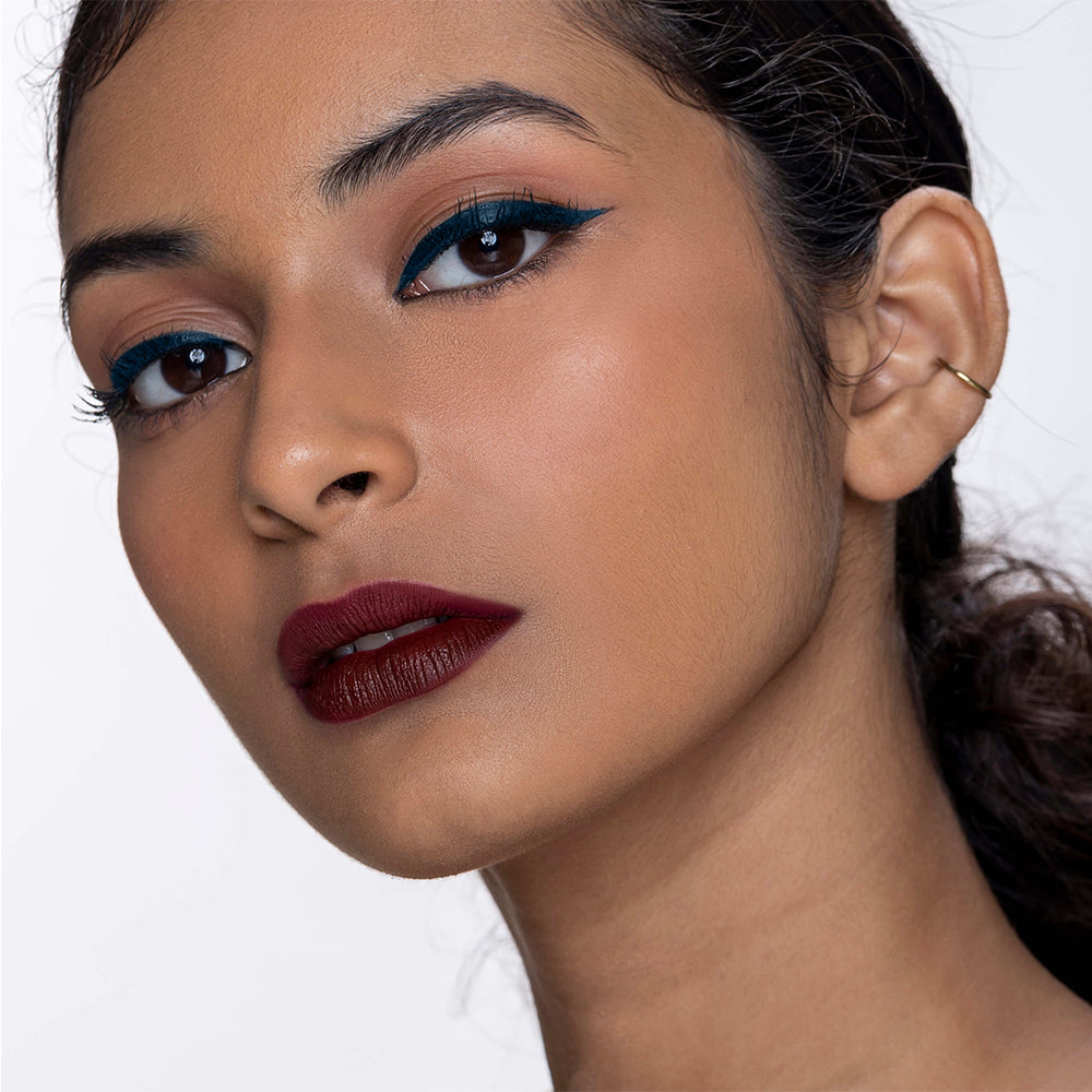 Azure Blue 03 Liquid Pen Eyeliner Waterproof soft- matte EyelinerAzure Blue 03