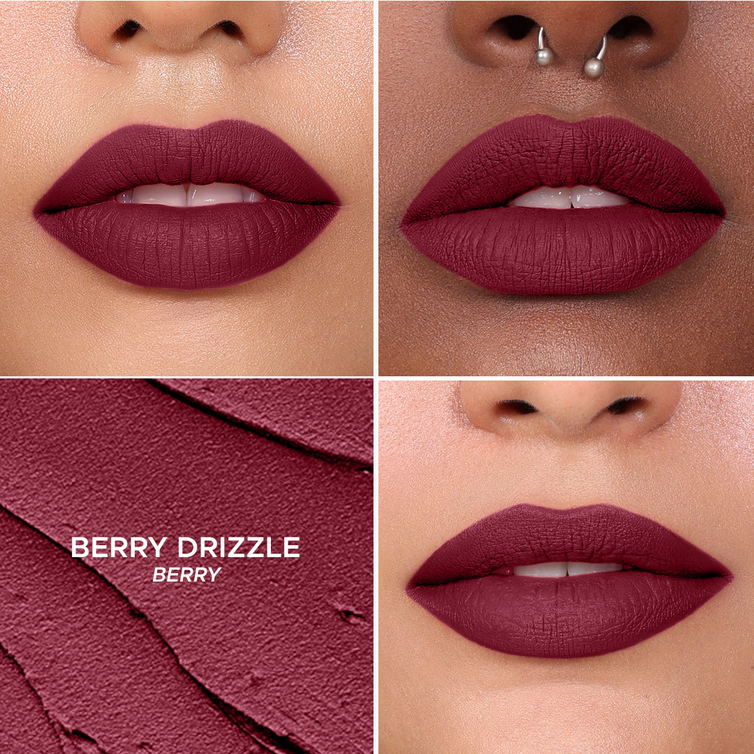 Non-stop Airy Matte Liquid Lipstick - Coral Pink 21Berry Drizzle 36
