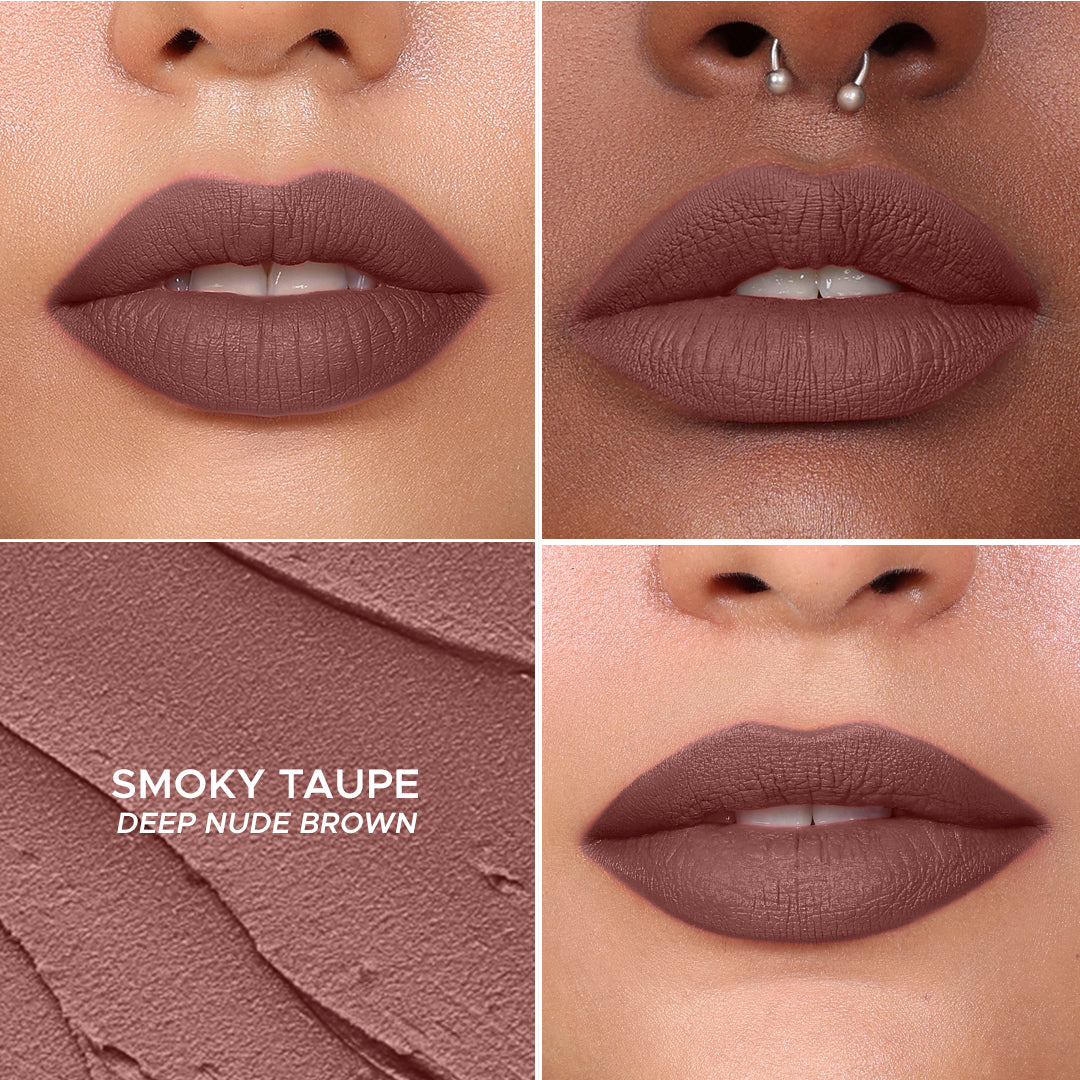 Non-stop Airy Matte Liquid Lipstick - Coral Pink 21Smoky Taupe 37