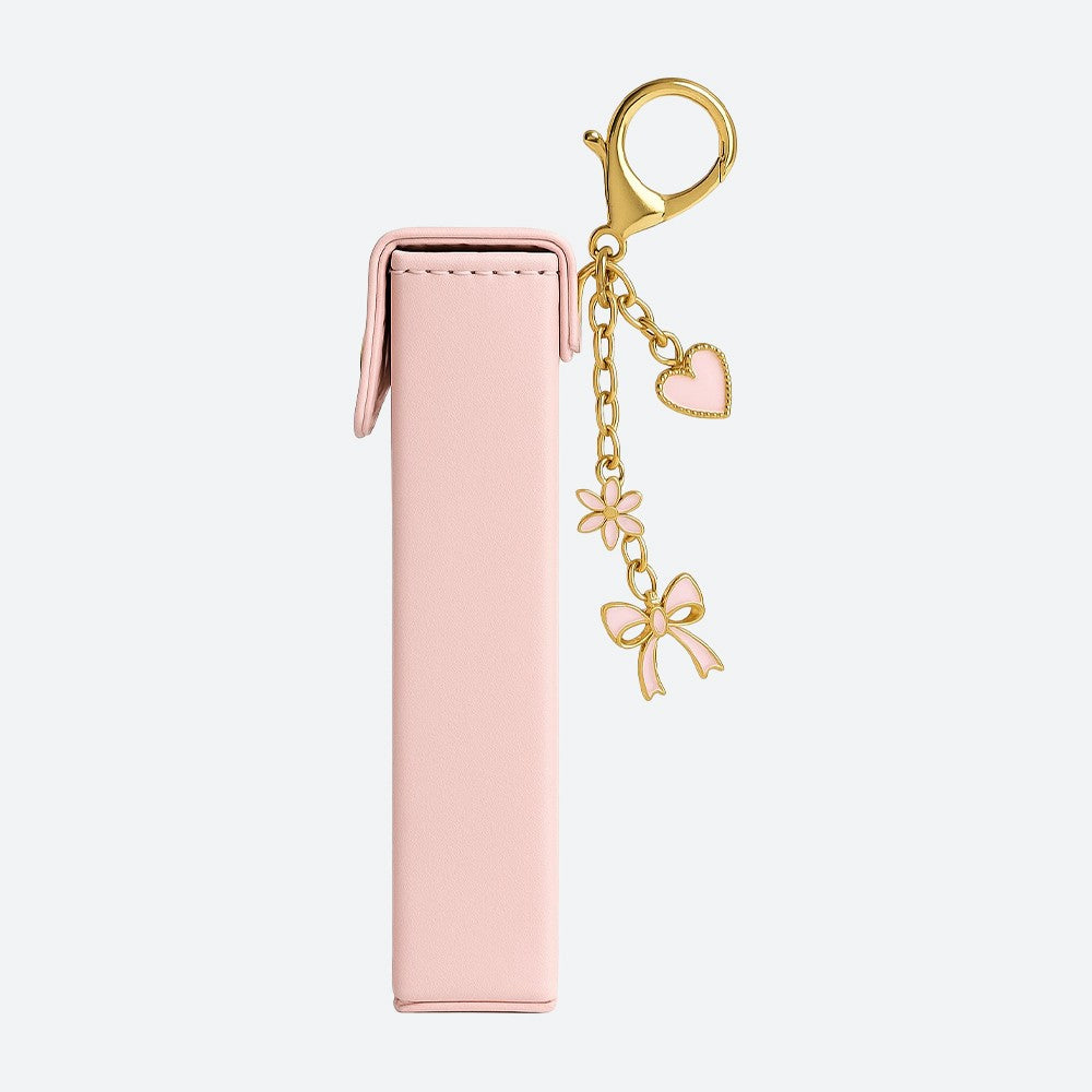 Pink Charm Keychain  Pink
