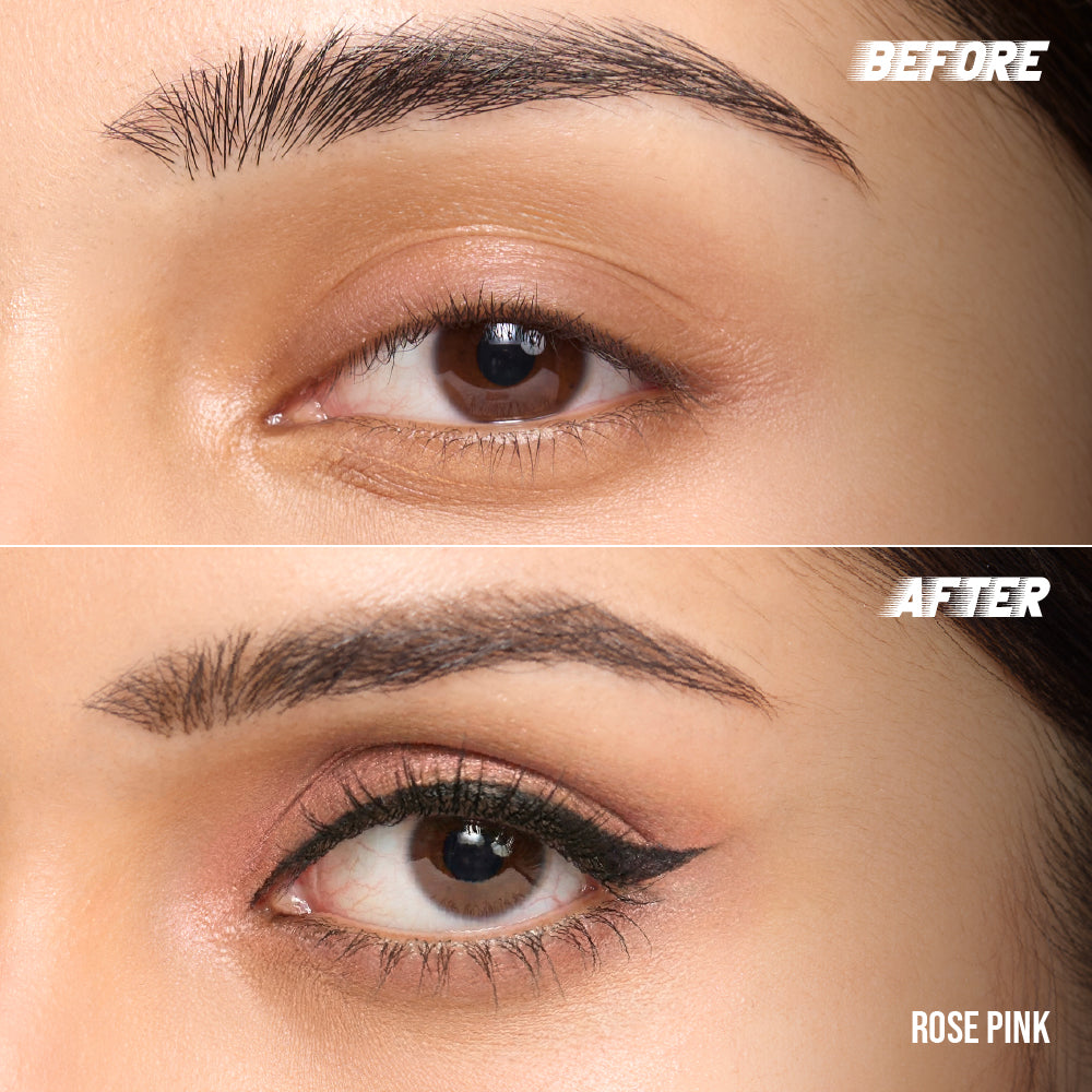 3 in 1 Eye Stack - Eyeshadow + Eyeliner + Mascara - Rose Pink Metallic & Matte Trio 04Rose Pink Metallic & Matte Trio 04