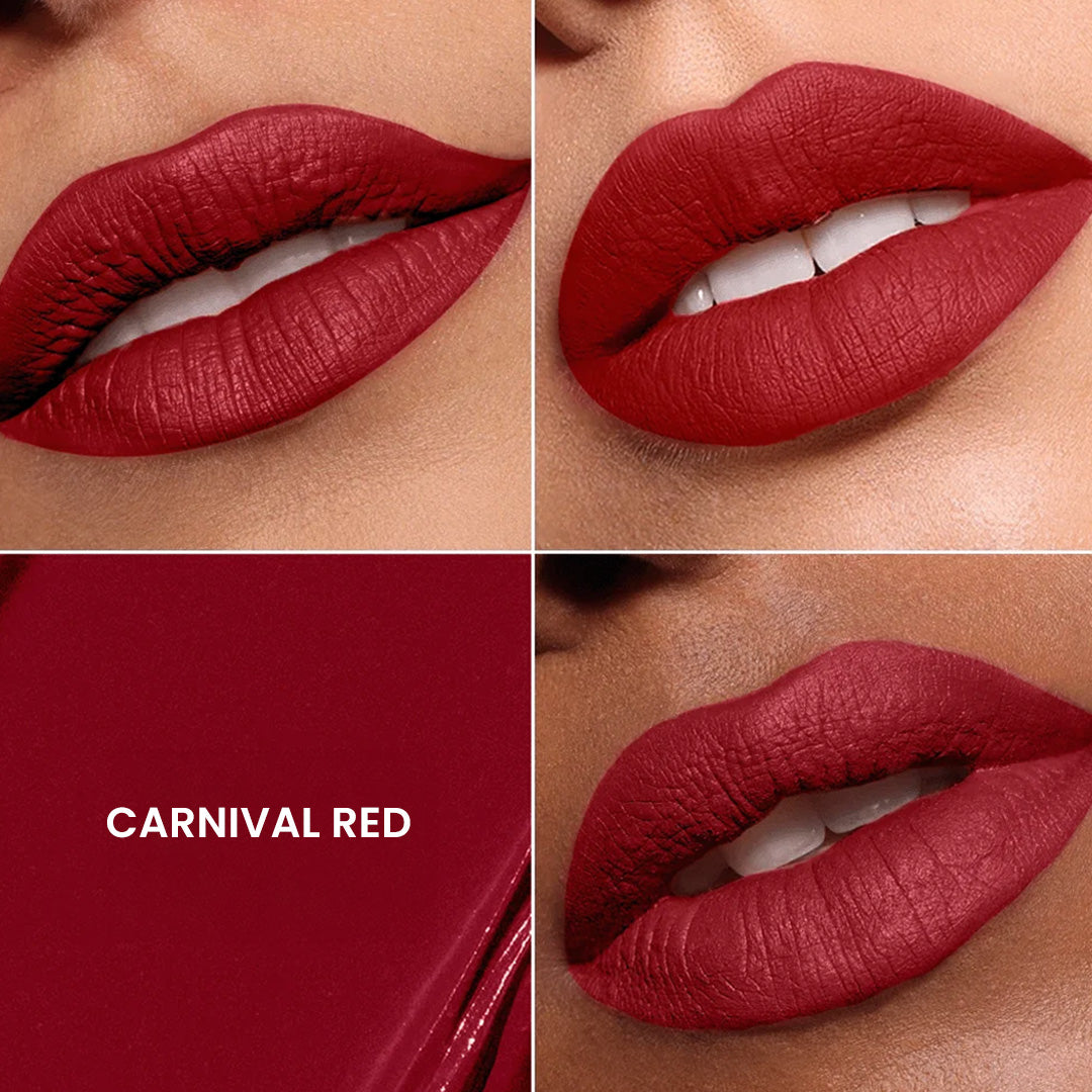 Velvet Soufflé Soft Matte Liquid Lipstick - Carnival Red 15Carnival Red 15