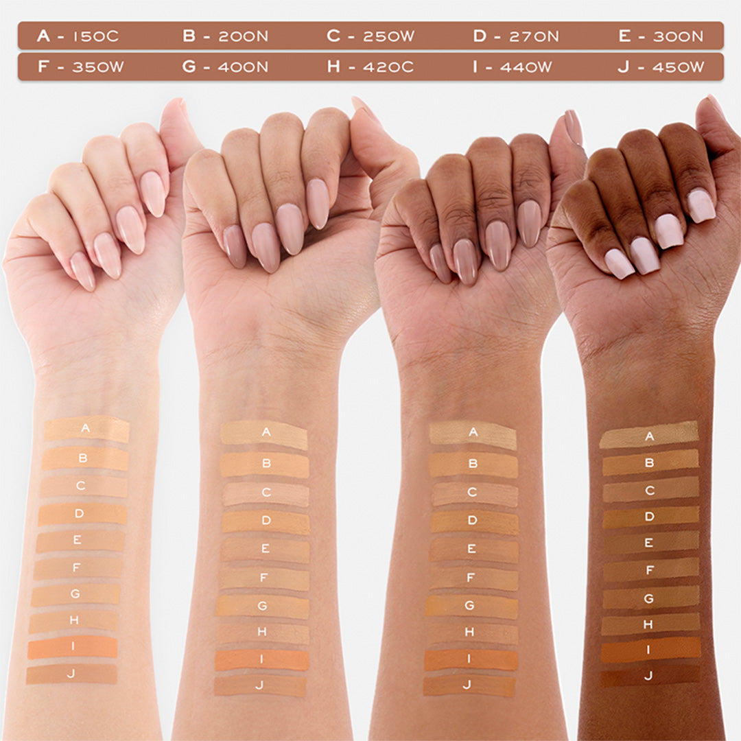 Barely there skin tint- 10c light350W Medium