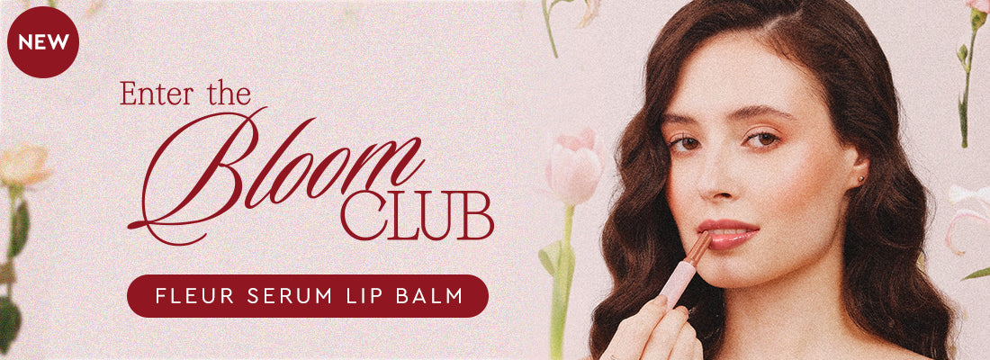 Fleur serum lip balm new product desktop banner_banner_1