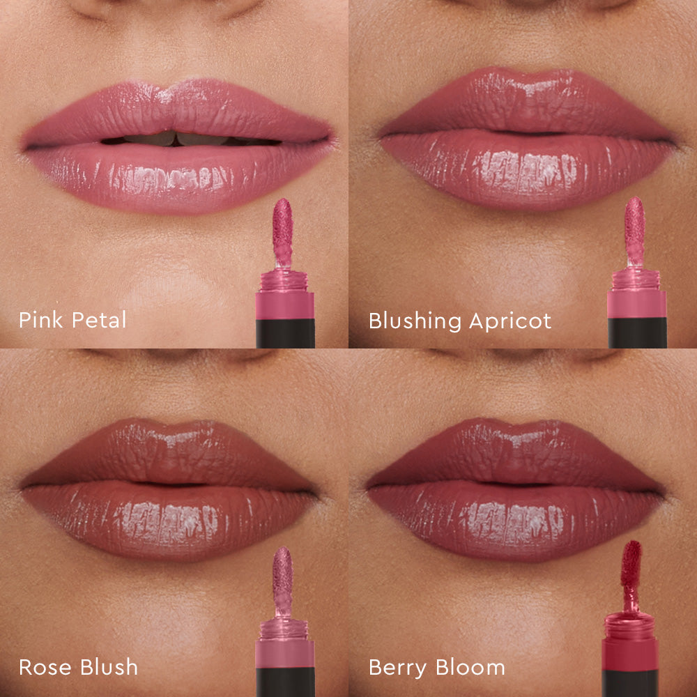 Glossfinity Creme Gloss - Pink Petal 01Signature Nude Pink Quad