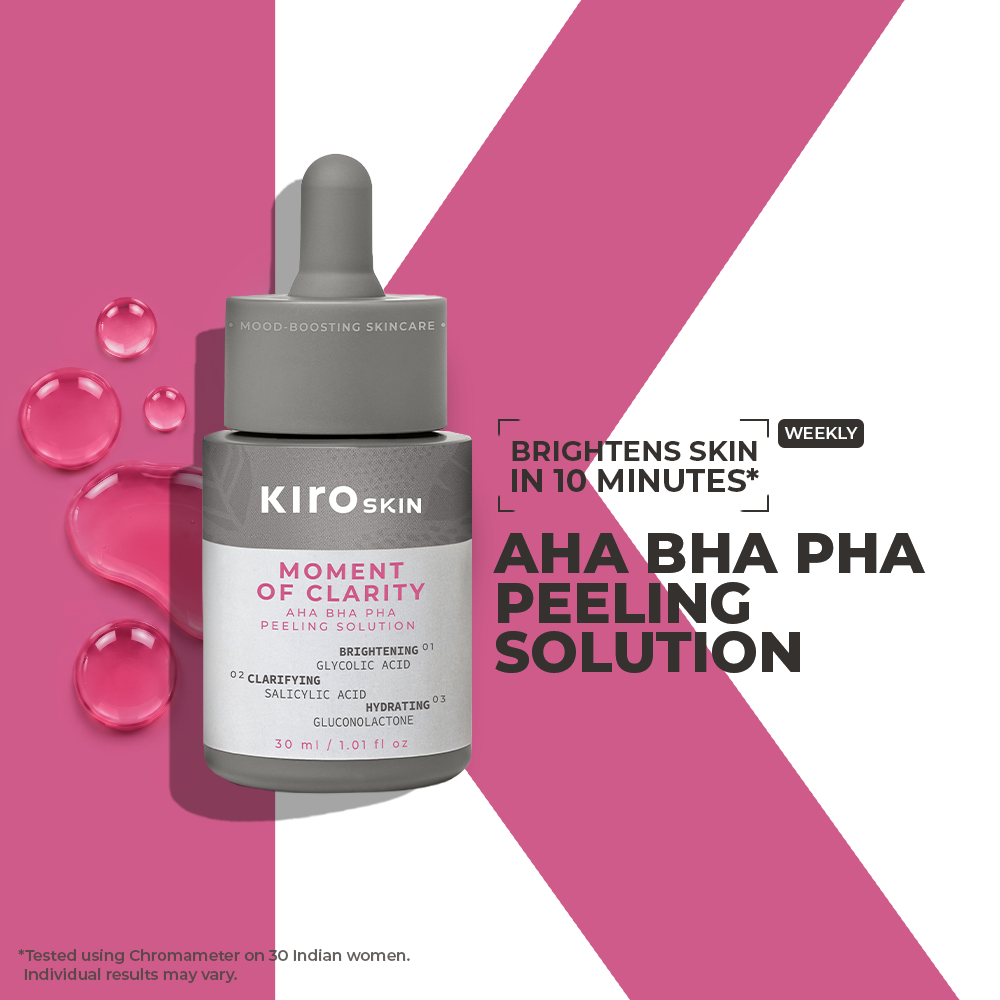 Moment Of Clarity AHA BHA PHA Peeling Solution