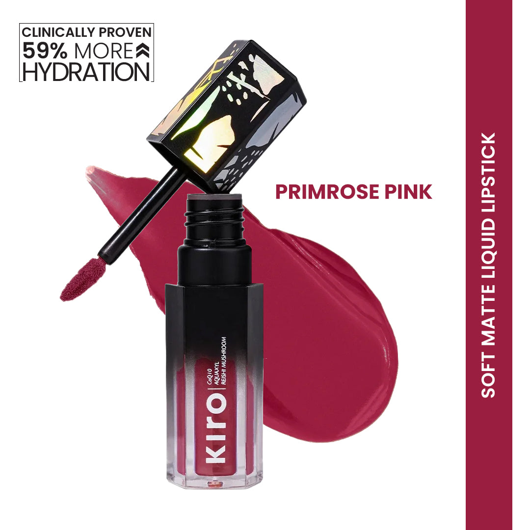 Velvet Soufflé Soft Matte Liquid Lipstick - Primrose Pink 14