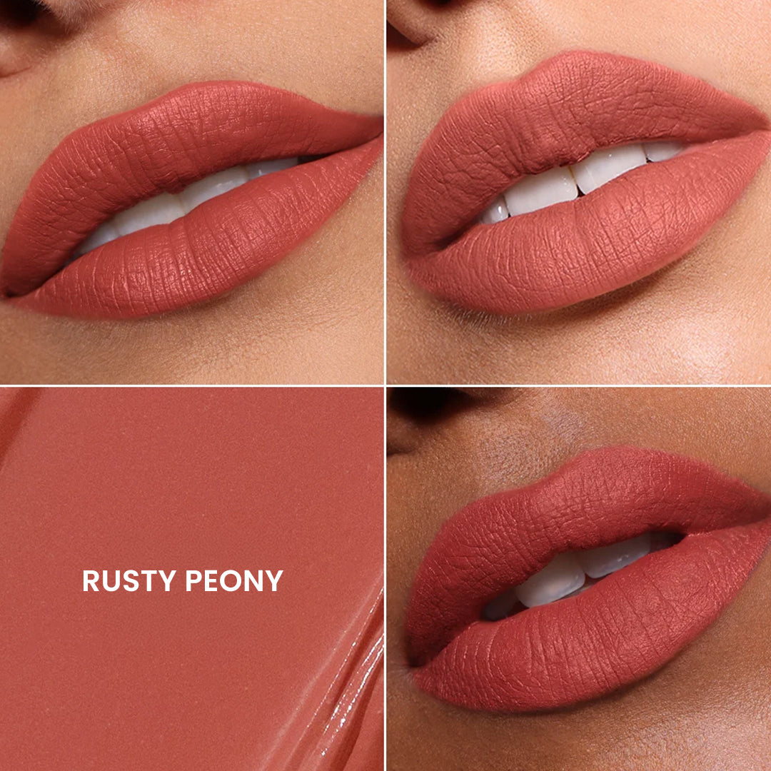 Velvet Soufflé Soft Matte Liquid Lipstick - Rusty Peony 08Rusty Peony 08