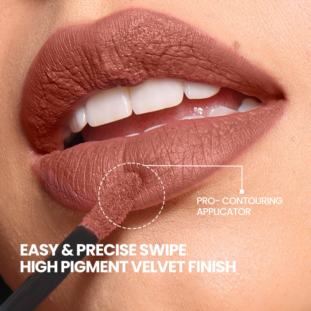 Velvet Soufflé Soft Matte Liquid Lipstick - Rusty Peony 08Rusty Peony 08