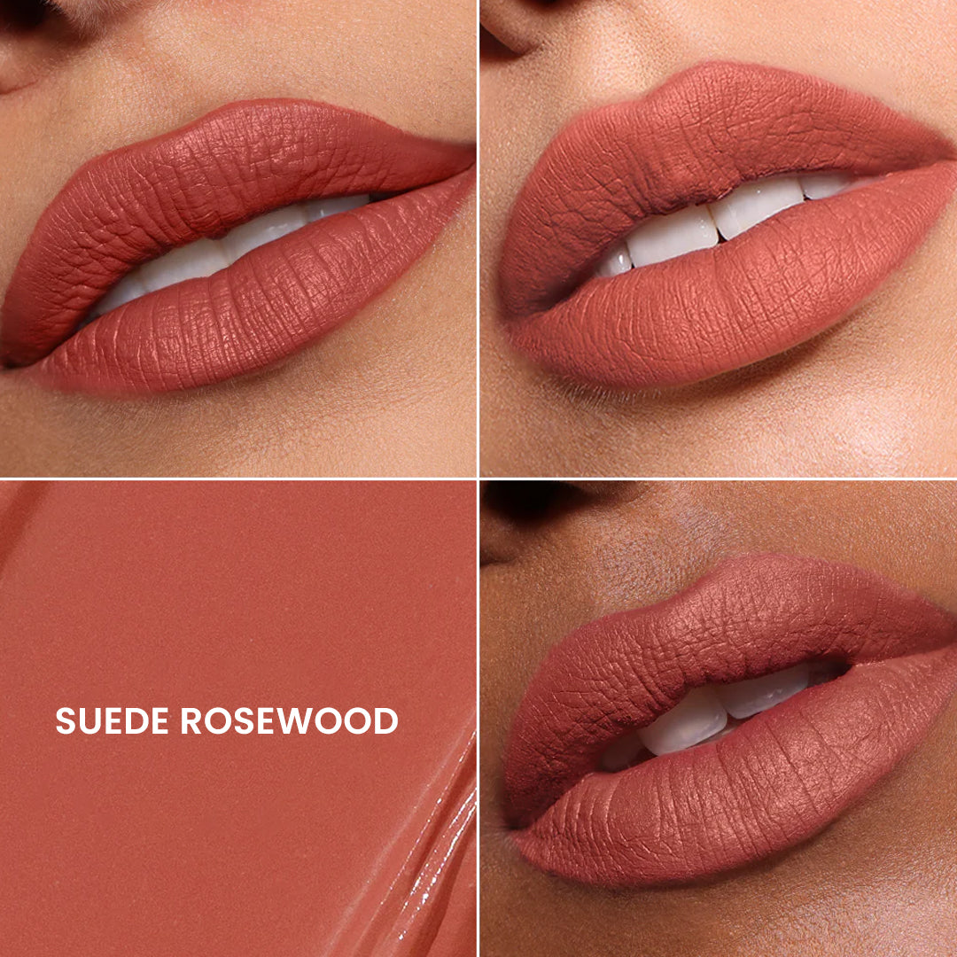 Velvet Soufflé Soft Matte Liquid Lipstick - Suede Rosewood 01Suede Rosewood 01