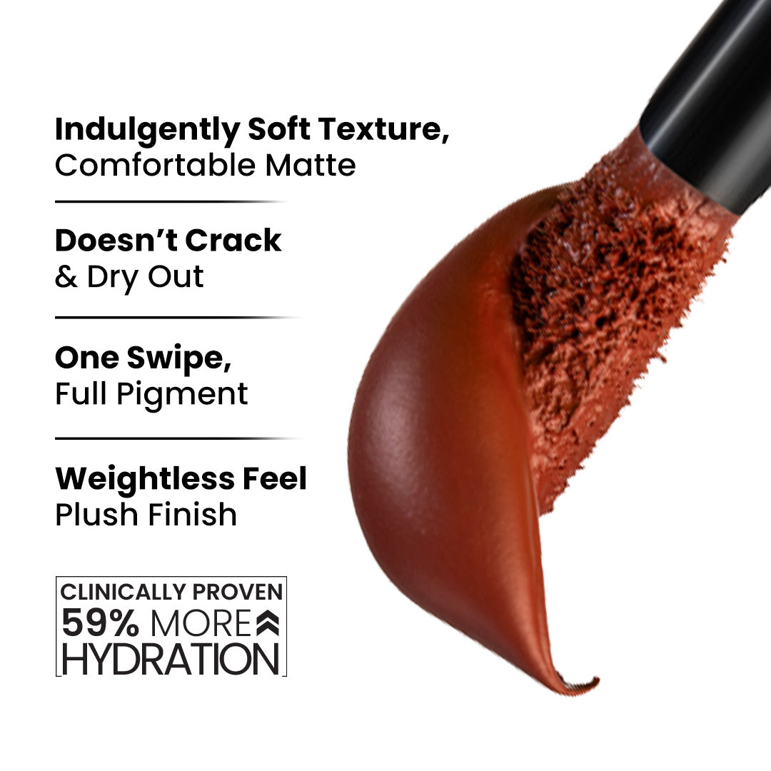 Velvet Soufflé Soft Matte Liquid Lipstick - Terra Rose 04Terra Rose 04