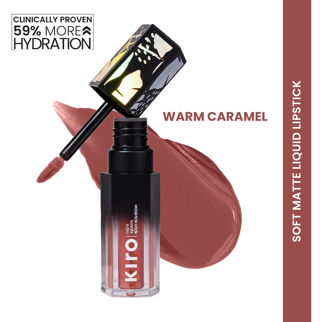 Velvet Soufflé Soft Matte Liquid Lipstick - Warm Caramel 12