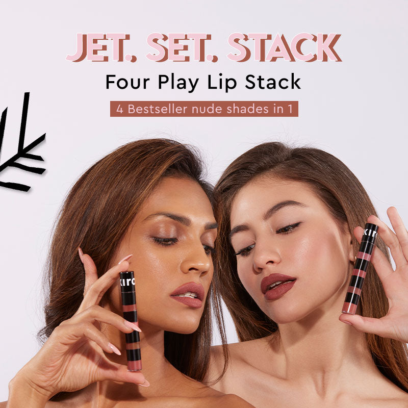 Buy Four-play non-stop airy matte liquid lip product and get eyeshadow stick for free._banner_37