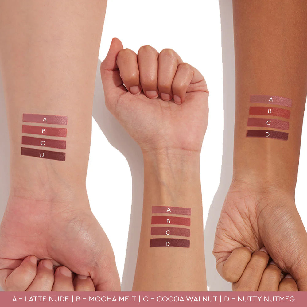 Glossfinity Creme Gloss - Pink Petal 01Timeless Nude Brown Quad