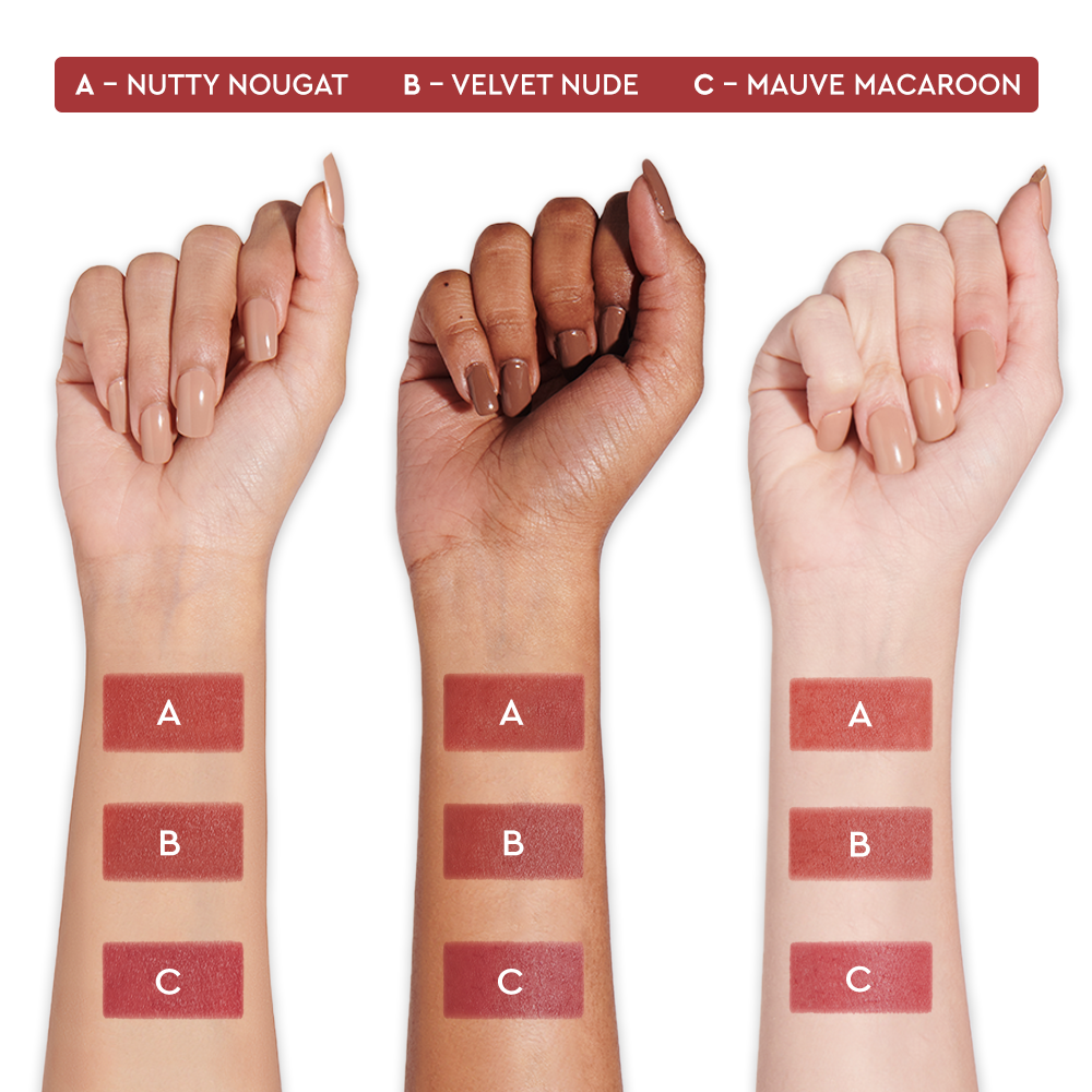 Kiro Mini Slickstick Matte Lipstick Kit - (Pack of 3)(Pack of 3)