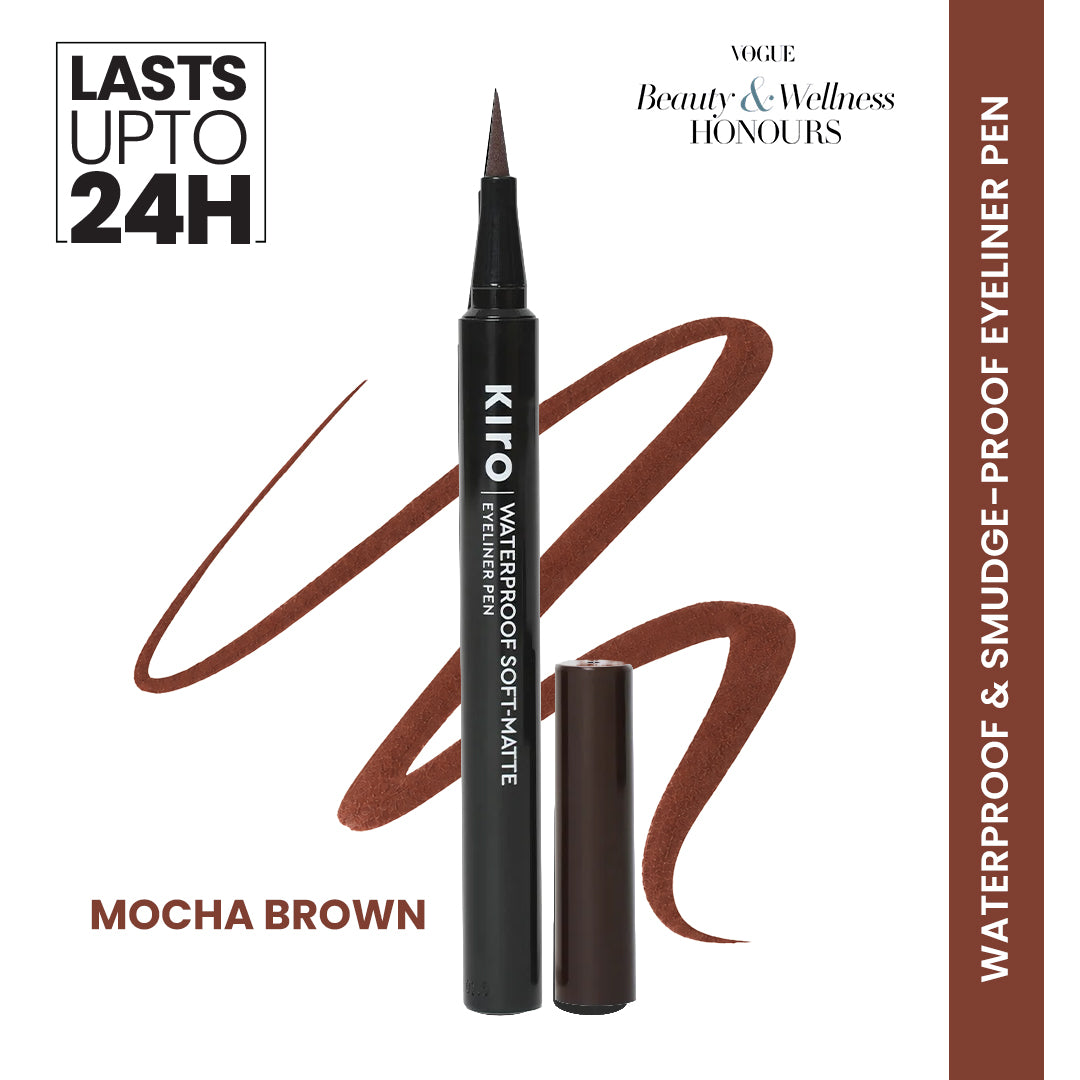 Waterproof soft - matte Eyeliner Pen - Mocha Brown 02