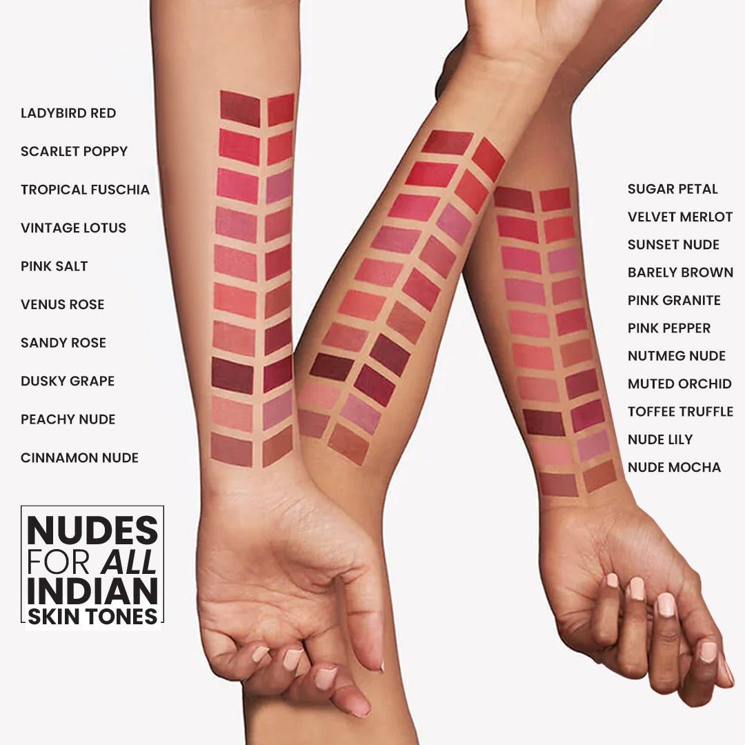 Non-stop Airy Matte Liquid Lipstick - Coral Pink 21Sandy Rose 13