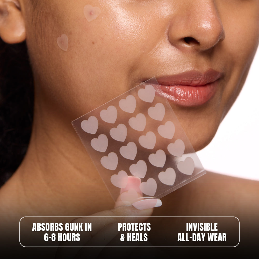 Zit. Zap. Zoop Pimple Patches - Transparent Heart ShapeTransparent Heart Shape 01