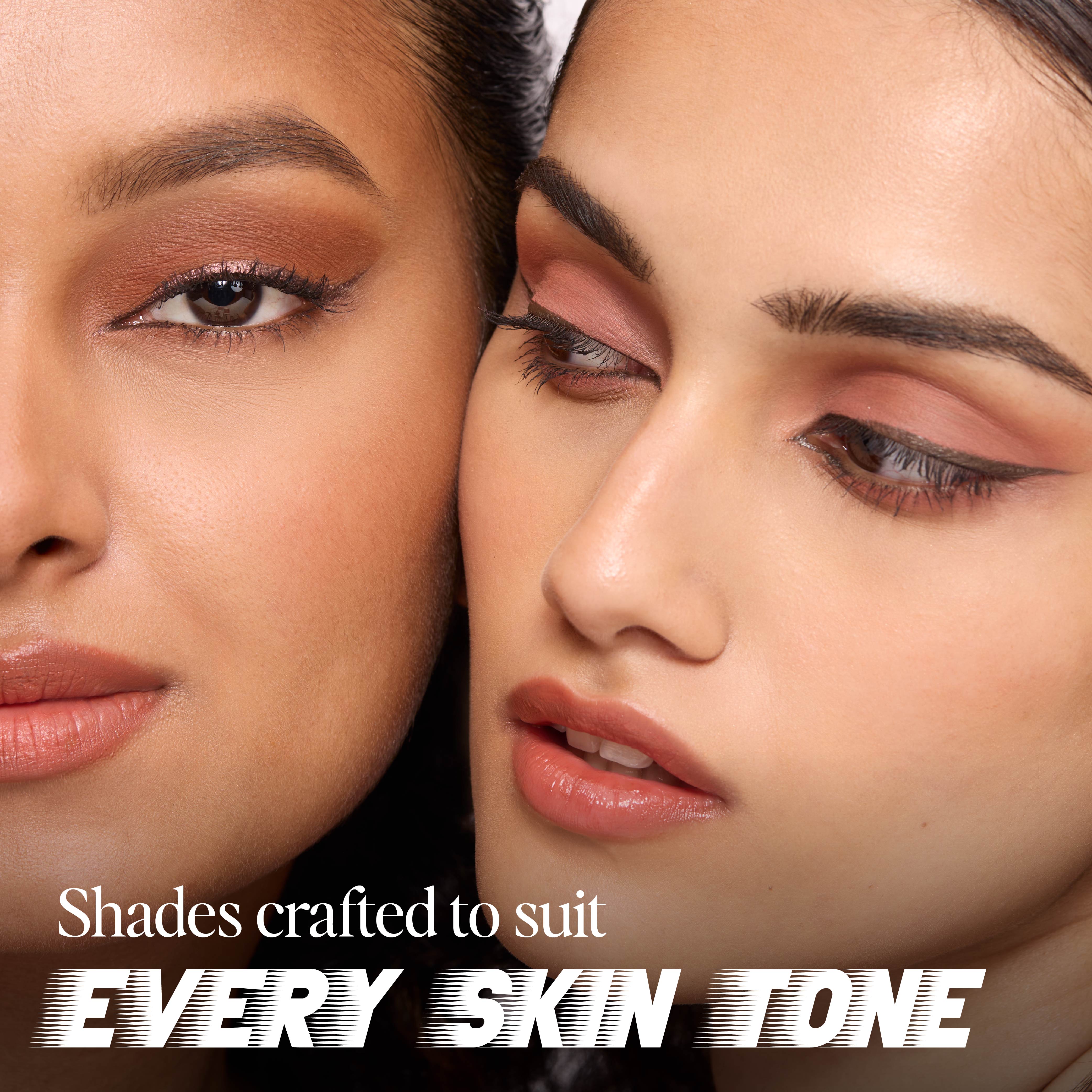 Azure Blue 03 Liquid Pen Eyeliner Waterproof soft- matte EyelinerBare Peach Matte Trio 01