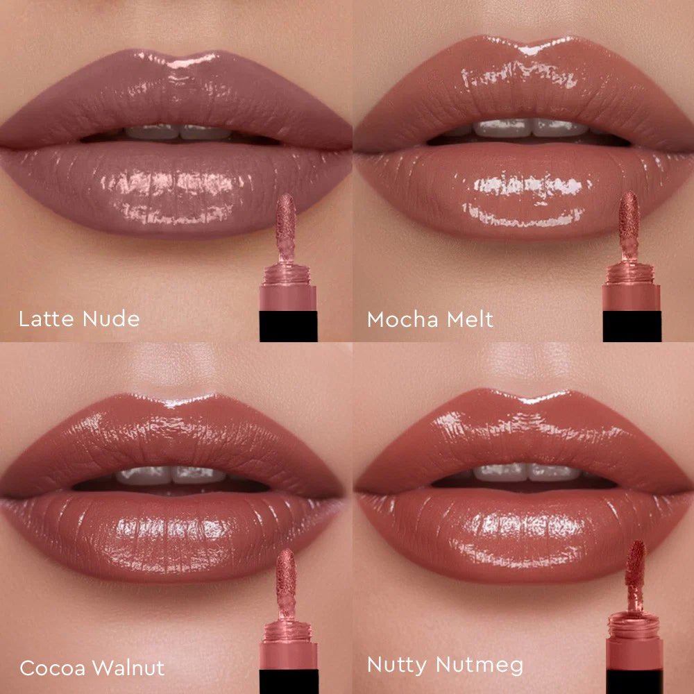 Glossfinity Creme Gloss - Pink Petal 01Timeless Nude Brown Quad