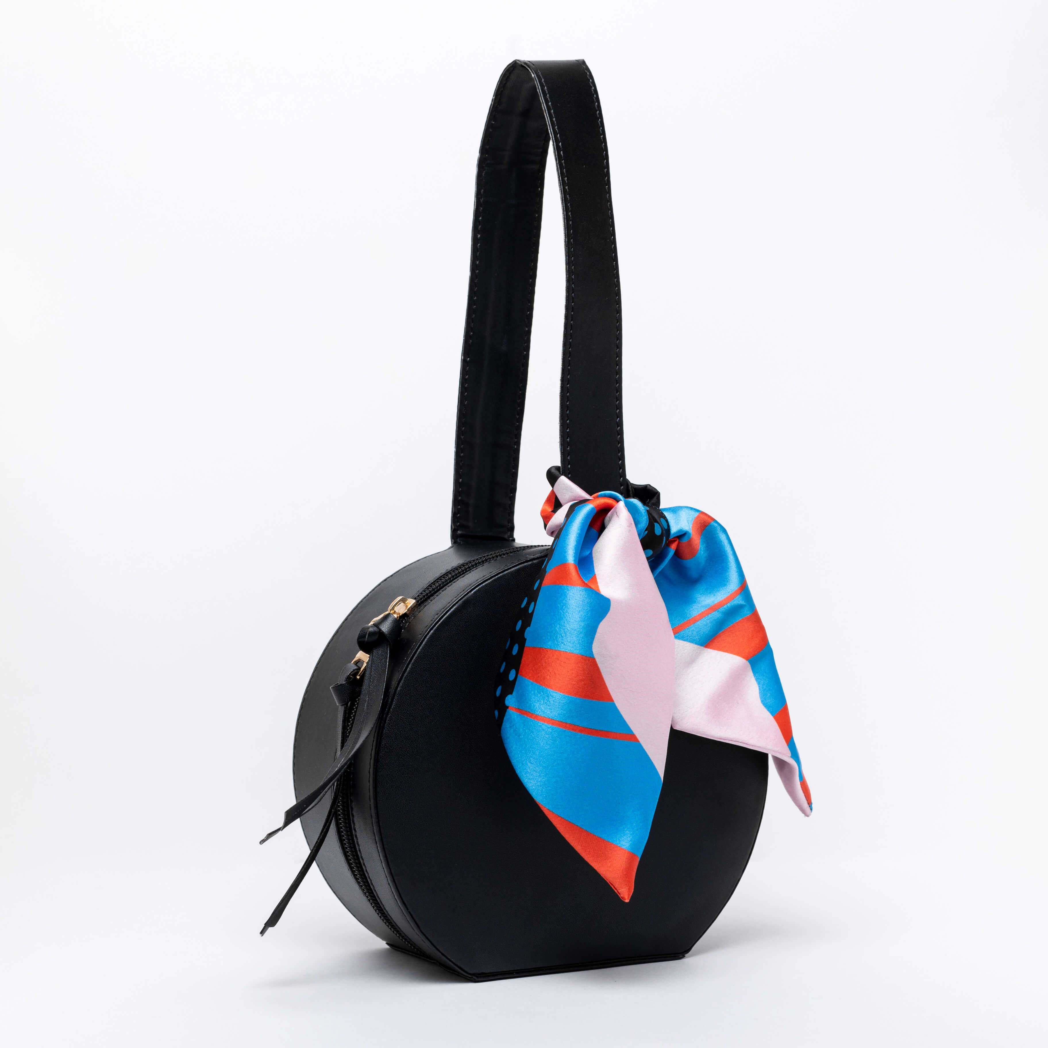 Kiro Vegan Leather Bag - Black shade  Black