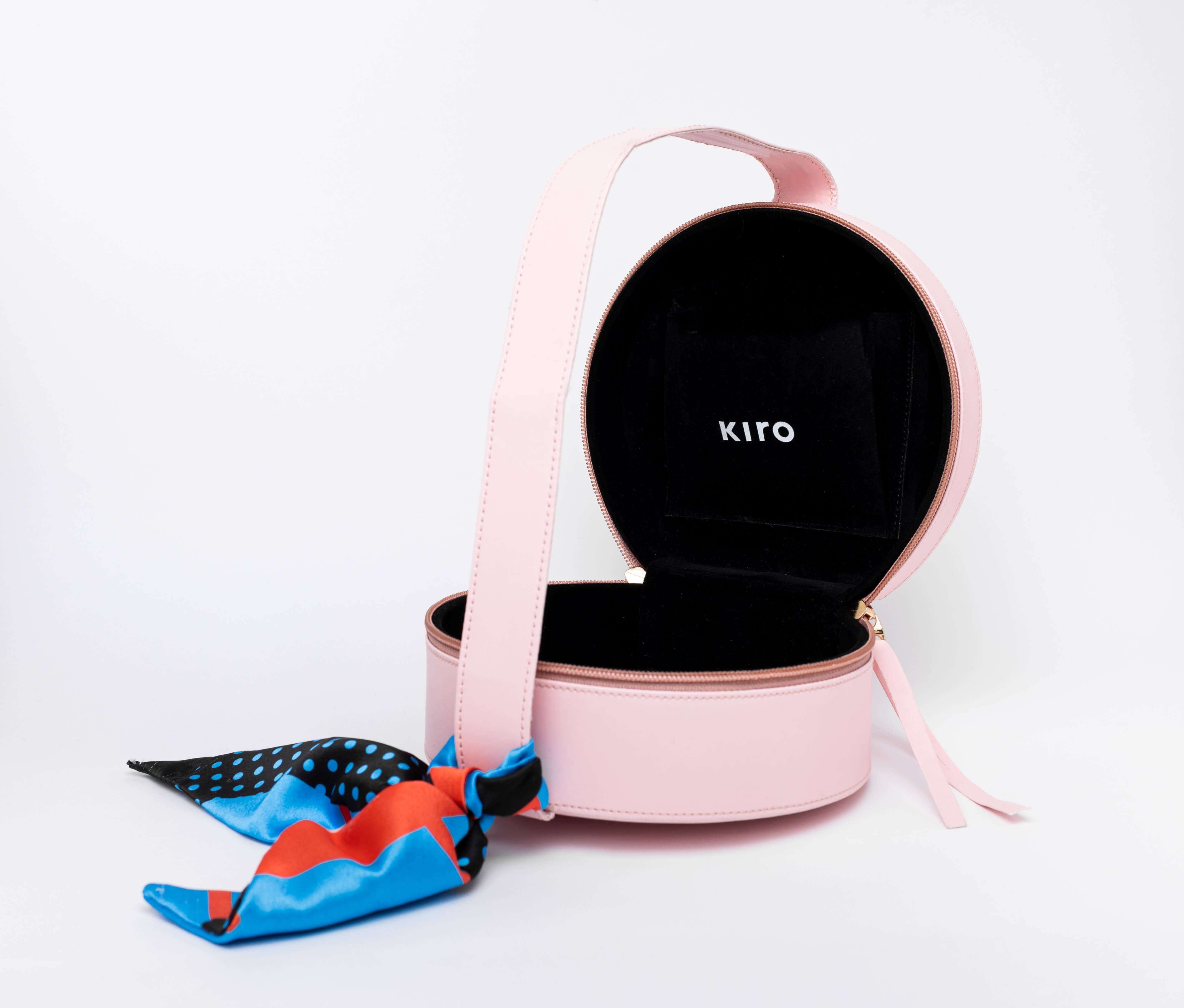 Kiro Vegan Leather Bag - Pink shade  Pink